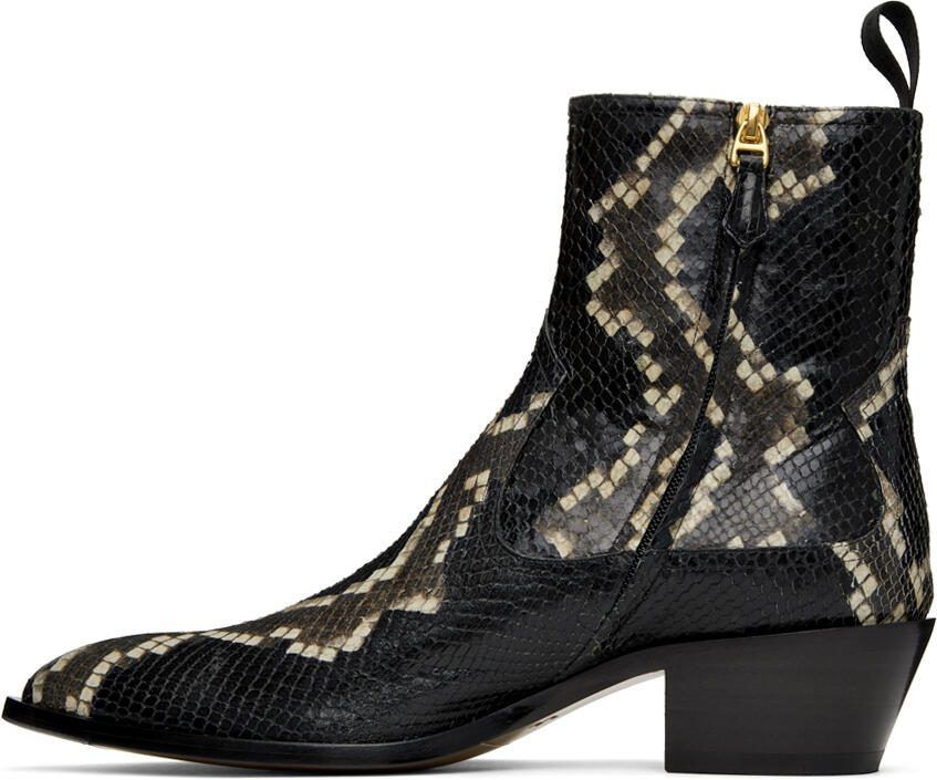 Bally Black Gaiman Boots - Picture 2