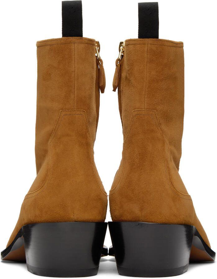 Bally Brown Gaiman Boots - Picture 2