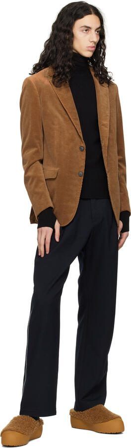 Bally Tan Crans Shearling Slippers - Picture 4