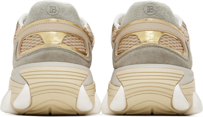 Balmain Beige  Gray B-East Sneakers