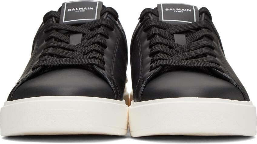 Balmain Black  Off-White B-Court Sneakers - Picture 3