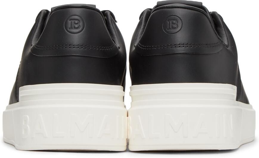 Balmain Black  Off-White B-Court Sneakers - Picture 2