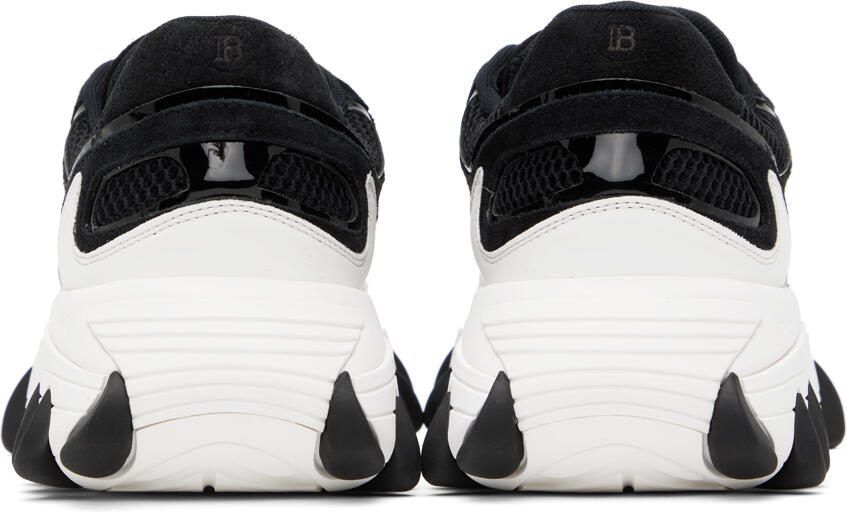 Balmain Black  White B-East Sneakers