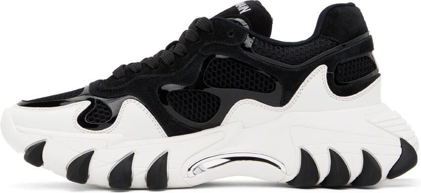 Balmain Black  White B-East Sneakers - Picture 3