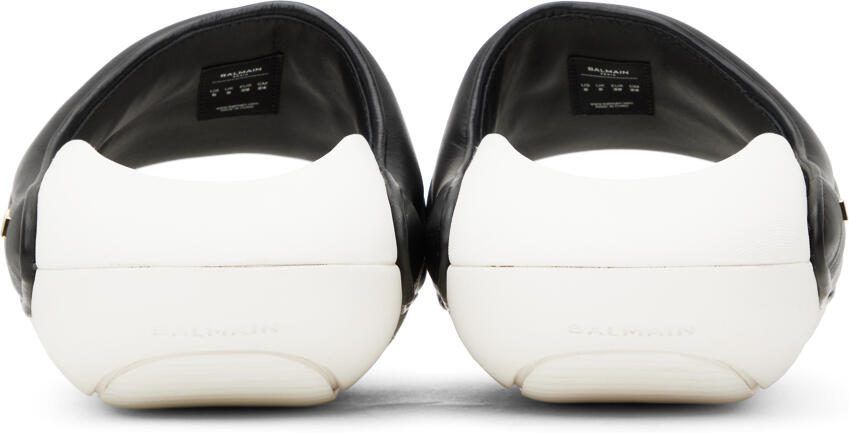 Balmain Black  White B-IT Sandals - Picture 5