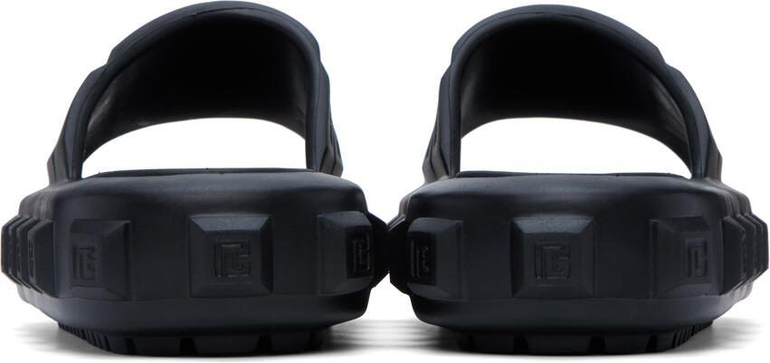 Balmain Black Ari Sandals