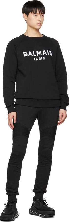 Balmain Black B-Bold Low-Top Sneakers - Picture 4