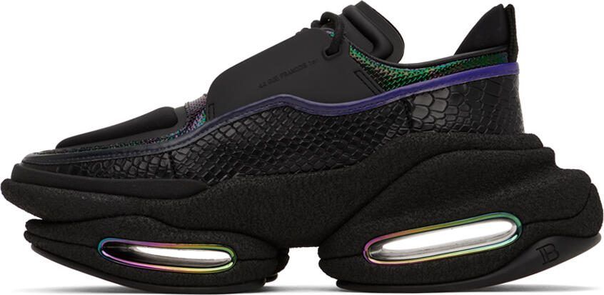 Balmain Black B-Bold Sneakers - Picture 3