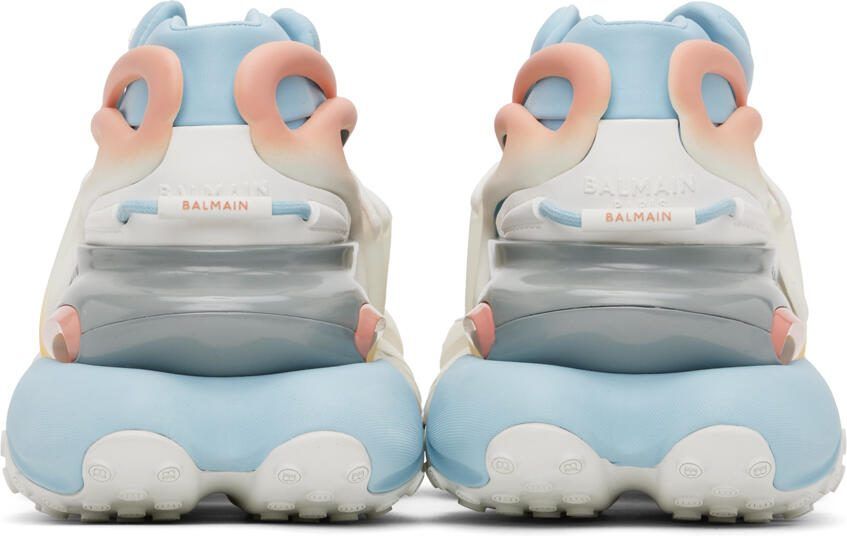 Balmain Blue  Pink Unicorn Sneakers