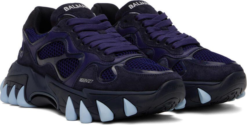 Balmain B-East low-top sneakers Blue - Picture 2