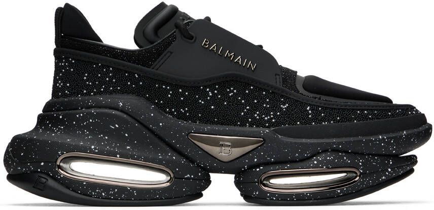 Balmain Black B-Bold Sneakers - Picture 5