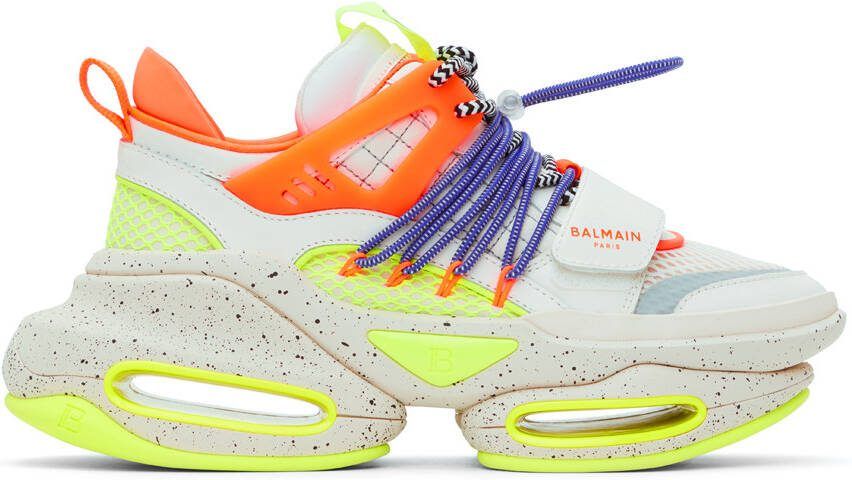 Balmain Multicolor B-Bold Sneakers - Picture 5