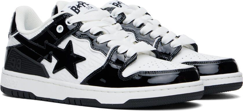 BAPE Black  White Sk8 Sta #5 M2 Sneakers