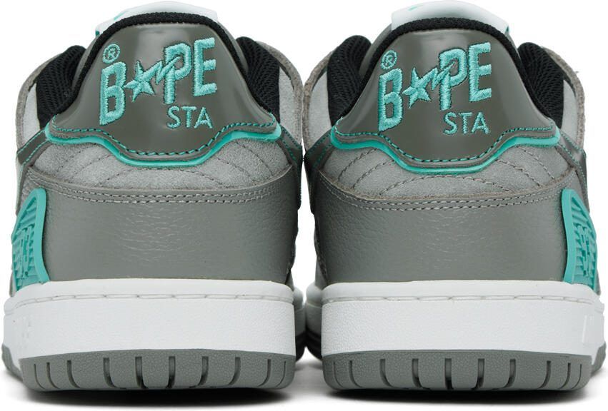 BAPE Gray  Blue Sk8 Sta #2 Sneakers