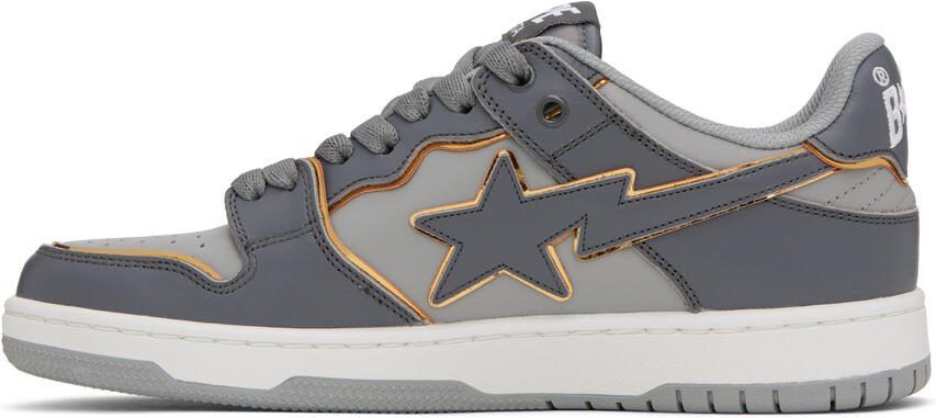 BAPE White SK8 STA #3 Sneakers - Picture 6