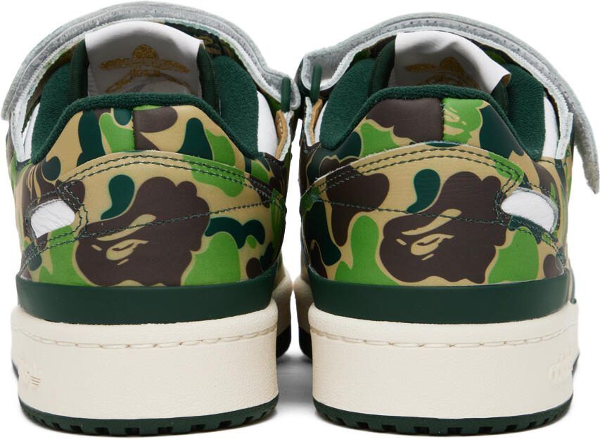 BAPE Blue  White adidas Edition Forum 84 Low Sneakers - Picture 2