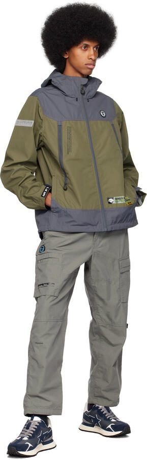 BAPE Navy  Gray Road Sta Express Sneakers - Picture 4