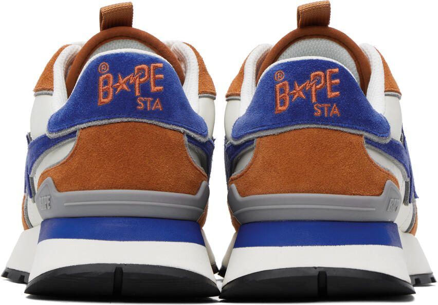 BAPE Orange  Blue Road STA Express Sneakers