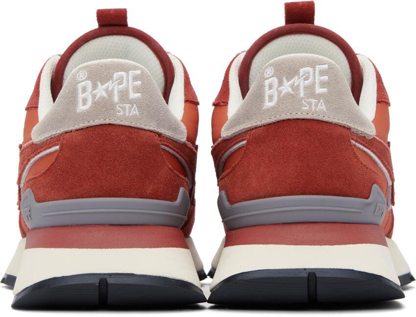 BAPE Orange  Gray Road Sta Express Sneakers