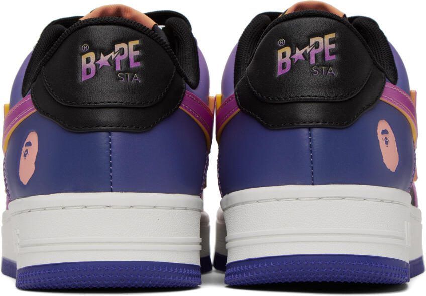 BAPE Purple  Black STA #7 M2 Sneakers
