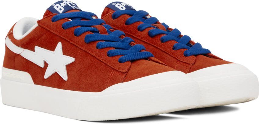 BAPE Red  Blue Mad Sta #1 Sneakers - Picture 2