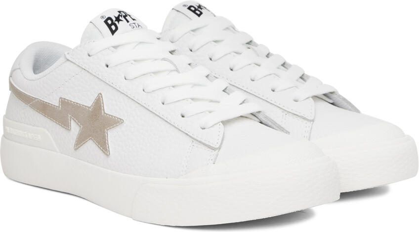 BAPE White Mad Sta #1 Sneakers - Picture 2