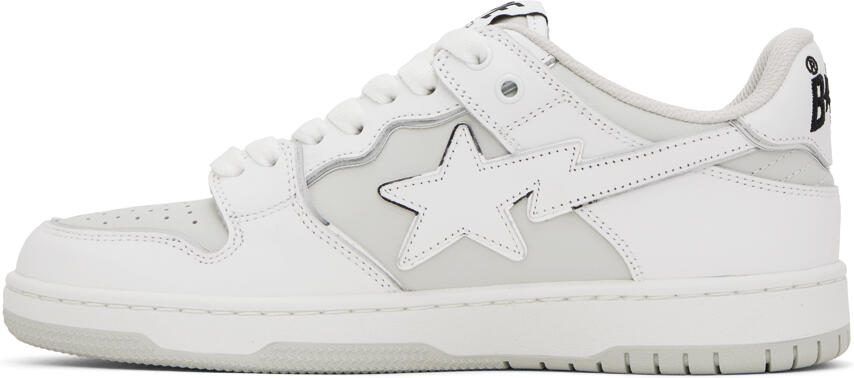 BAPE White SK8 STA #3 Sneakers - Picture 7