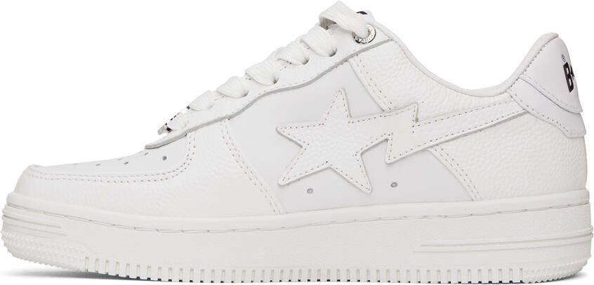 BAPE White STA #6 Sneakers - Picture 3