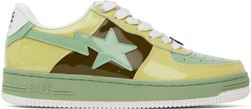 BAPE Blue  Yellow Sta #2 Sneakers - Picture 5