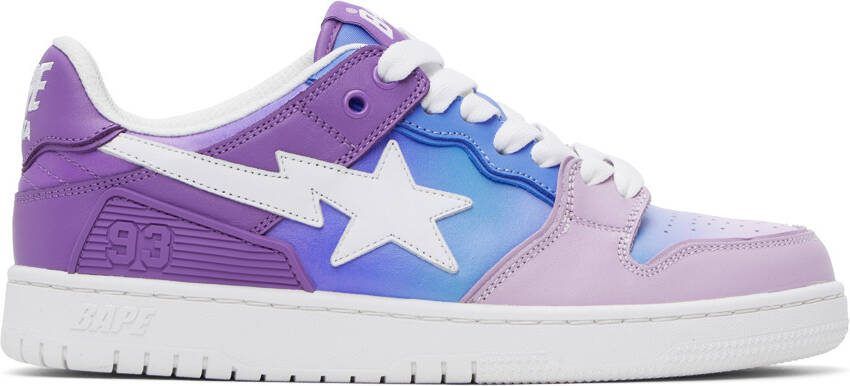 BAPE Purple SK8 STA #1 Sneakers - Picture 5