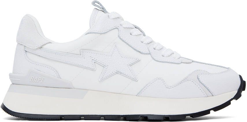 BAPE White Road Sta Express Sneakers - Picture 5