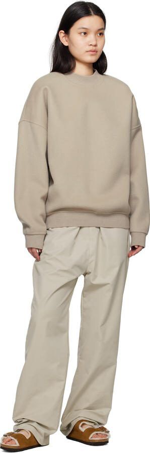 Birkenstock Tan Narrow Shearling Arizona Sandals - Picture 4