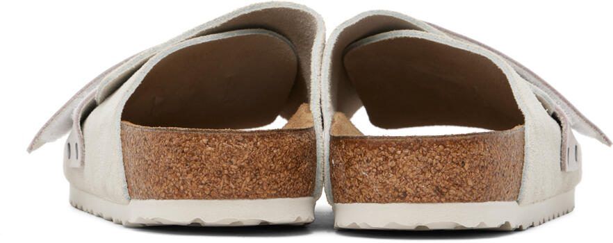 Birkenstock White Regular Kyoto Sandals