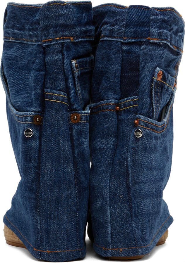 Bless Blue Jeansheels Wedge Heels - Picture 3