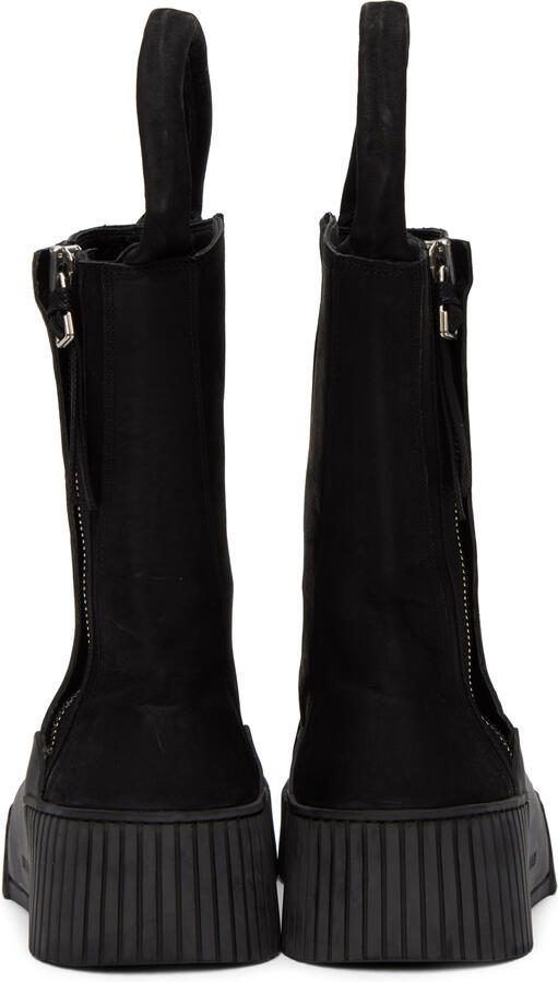 Boris Bidjan Saberi Black Bamba 4 Sneakers - Picture 5