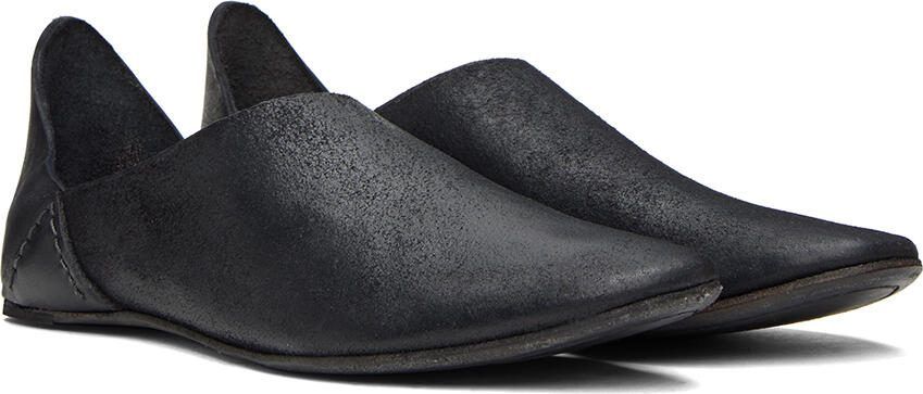 Boris Bidjan Saberi Black 'Slipper 1' Slippers - Picture 2