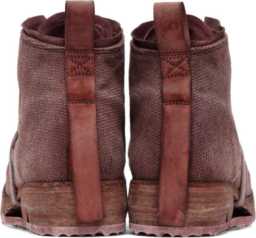 Boris Bidjan Saberi Burgundy Boot 4 Boots