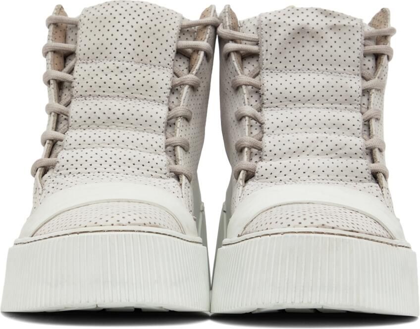 Boris Bidjan Saberi Off-White Bamba 1.1 High Top Sneakers - Picture 2