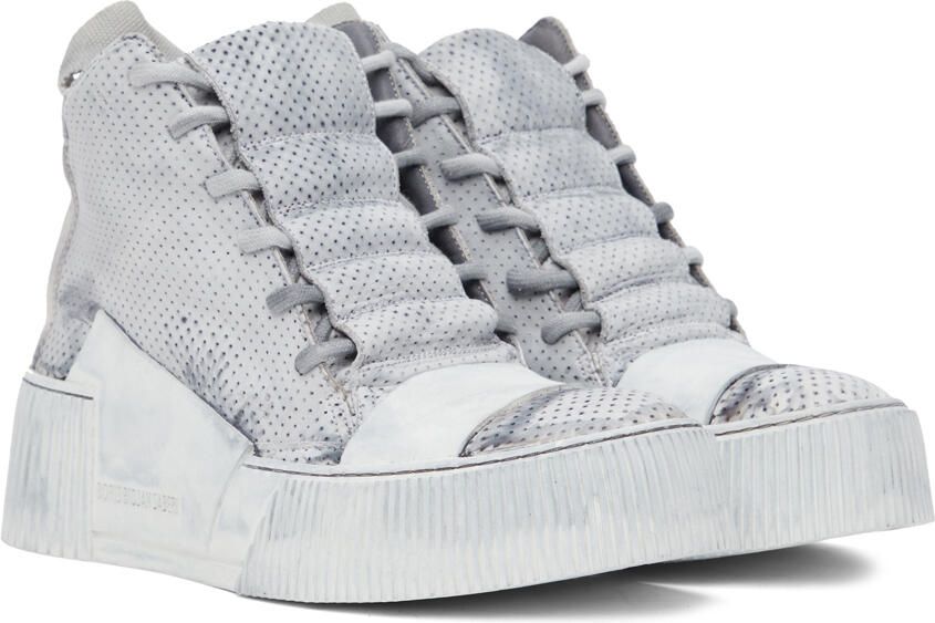 Boris Bidjan Saberi SSENSE Exclusive Grey Bamba 1.1 Sneakers - Picture 2