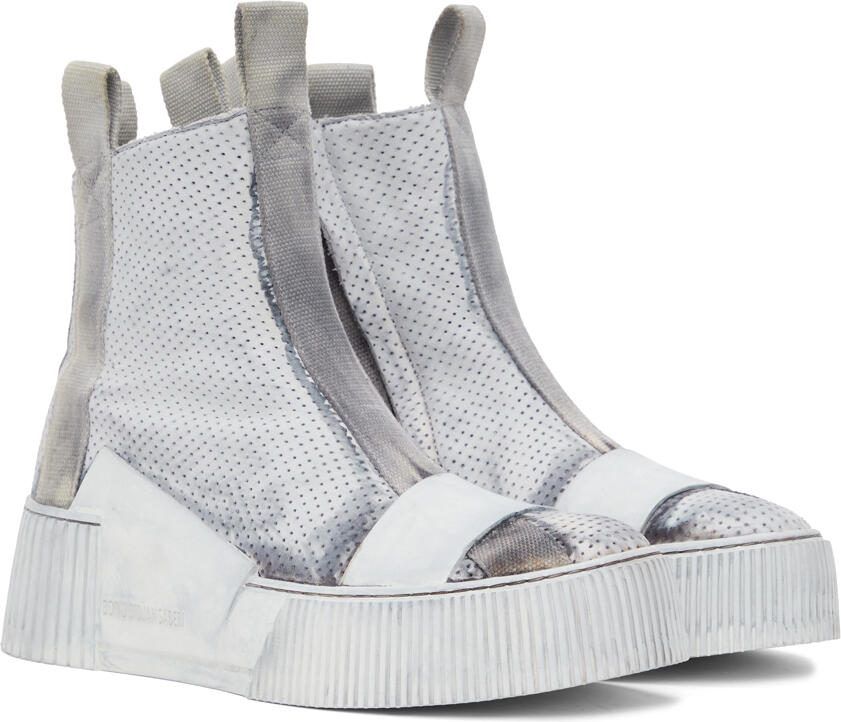 Boris Bidjan Saberi SSENSE Exclusive Grey Bamba 3.1 Sneakers - Picture 2