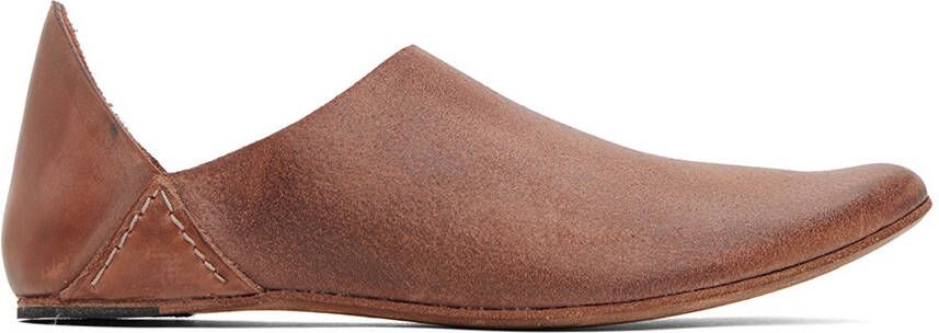 Boris Bidjan Saberi Brown 'Slipper 1' Slippers - Picture 5