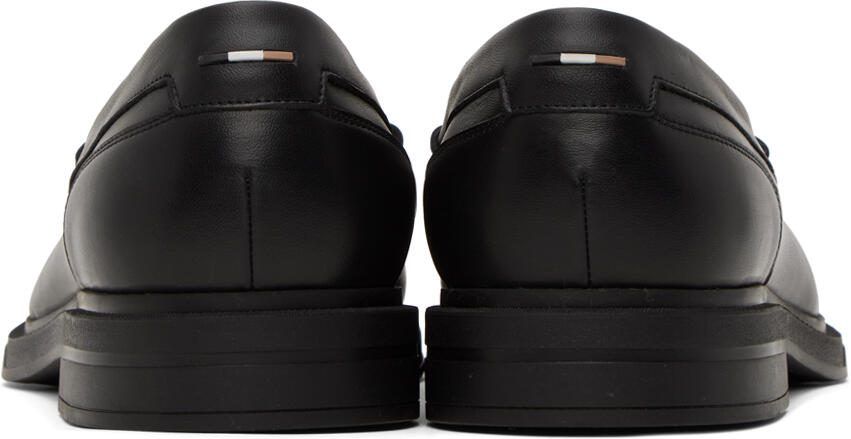 BOSS Black Almond Toe Loafers - Picture 2