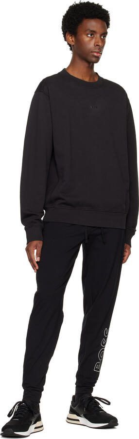 BOSS Black Mixed Sneakers - Picture 4