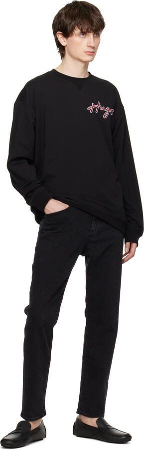 BOSS Black Strap Loafers - Picture 3