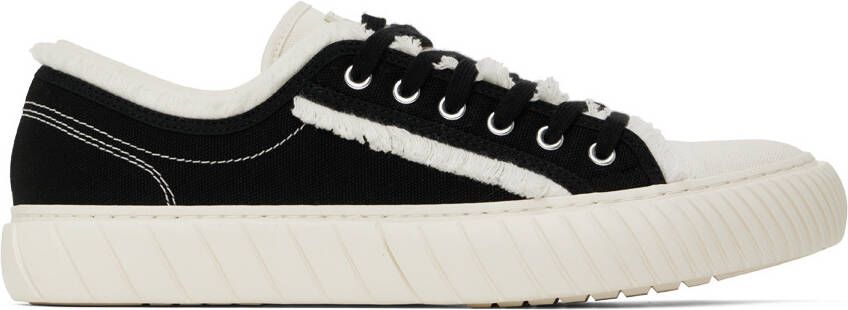 Both Black  Off-White Formula Sneakers - Picture 4