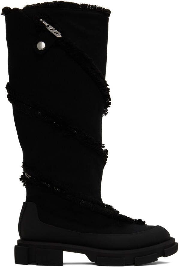 Both Black Gao Boots - Picture 2