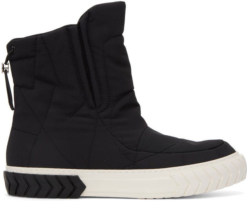 Both Black Tyres Platform Chelsea Boots - Picture 6