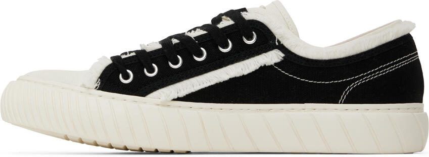 Both Black  Off-White Formula Sneakers - Picture 3