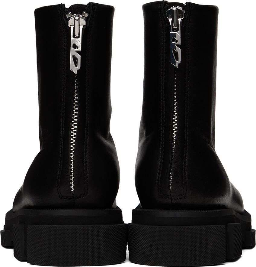 Both Black Gao Boots