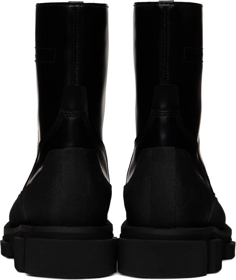 Both Black Gao Boots